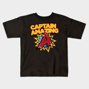 Captain Amazinga Kids T-Shirt